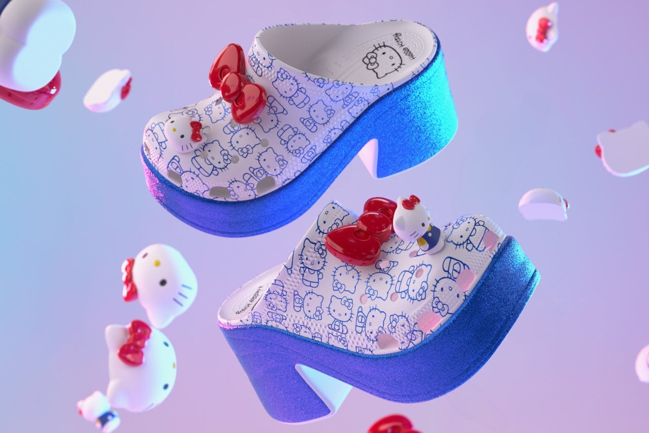 Crocs de Hello Kitty