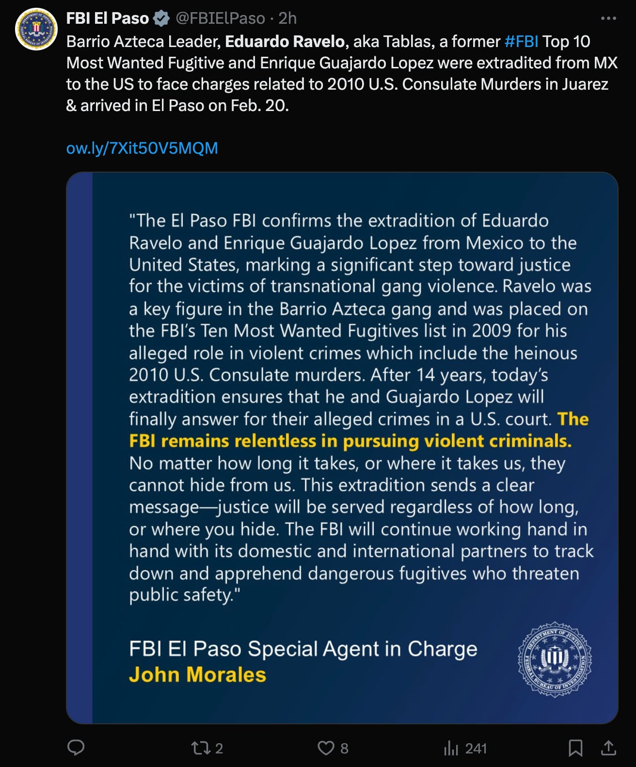 ¿Quién es Eduardo Ravelo?