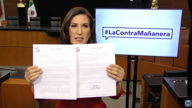 Kenia López Rabadán envía solicitud a la Unesco de México por los vestigios  hallados del Tren Maya/captura de video