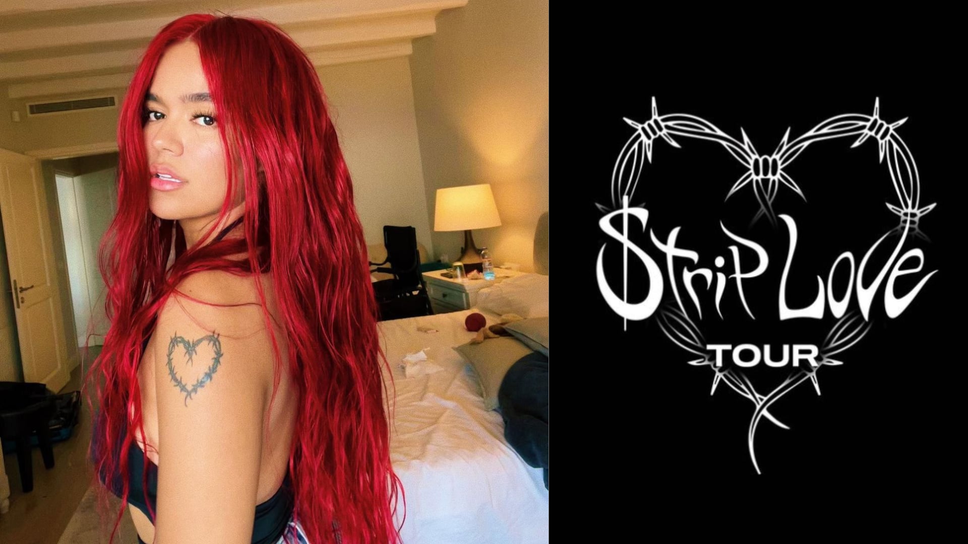 Karol G y su Strip Love Tour.