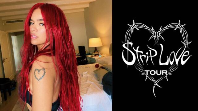 Karol G y su Strip Love Tour.