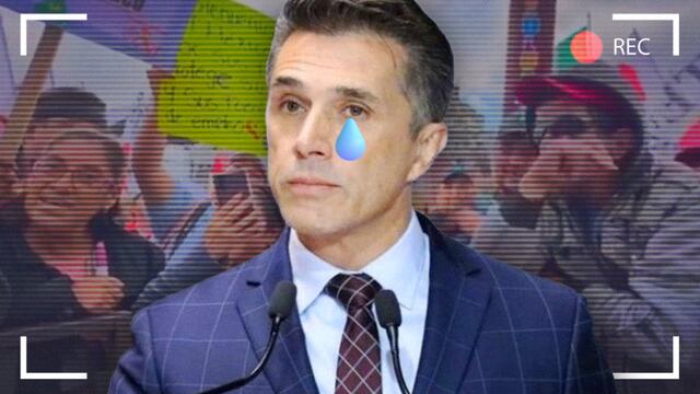 Sergio Mayer fue insultado durante toma de protesta de Claudia Sheinbaum en el Zócalo