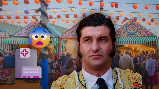 Morante de la Puebla sufre cornada en la Feria de Sevilla