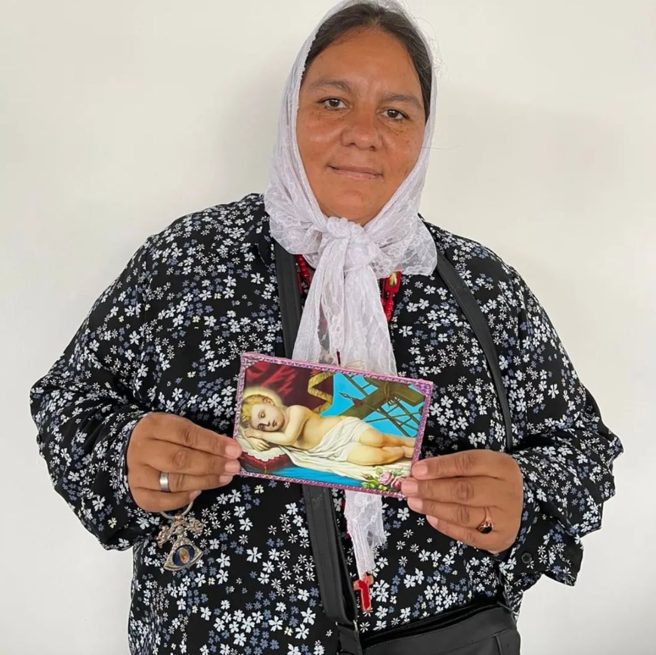 Señora católica de Zacatecas
