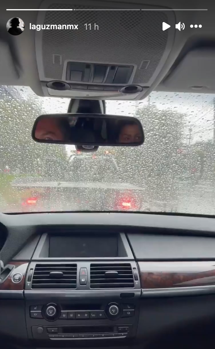 Alejandra Guzmán en inundación en CDMX