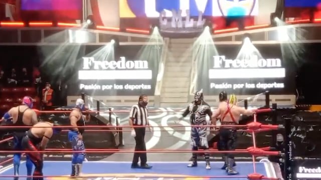 Sismo en la Arena México