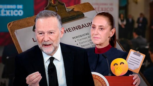 Sheinbaum ironiza sobre mensaje de Leo Zuckermann por lista de Luisa Alcalde