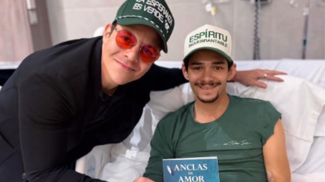 Aleco Irarragorri recibe una visita en el hospital tras ser operado