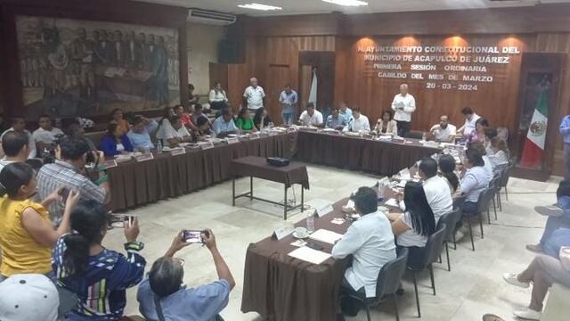 Cabildo de Acapulco aprueba adiciones al Presupuesto de Ingresos