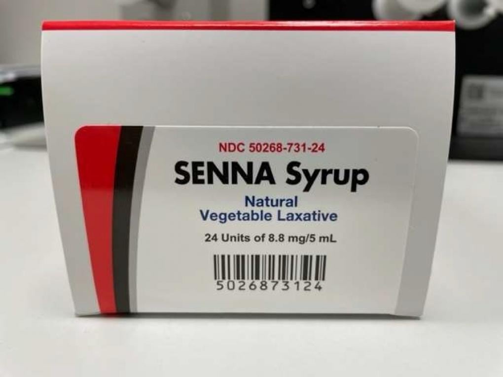Laxante Senna Syrup retirado por la FDA