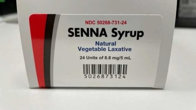 Laxante Senna Syrup retirado por la FDA