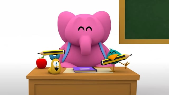 Capítulo Pocoyó va a la escuela en español para este regreso a clases 2024
