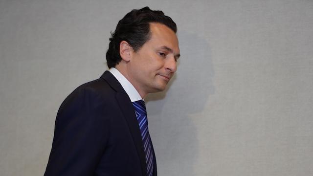 El exdirector de Pemex, Emilio Lozoya.