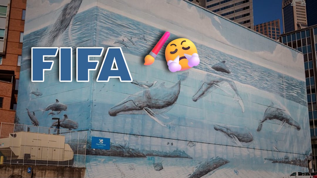 El mural de Dallas que desató una demanda contra la FIFA por el Mundial 2026
