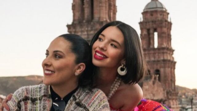 Ángela Aguilar y su mamá, Aneliz Álvarez