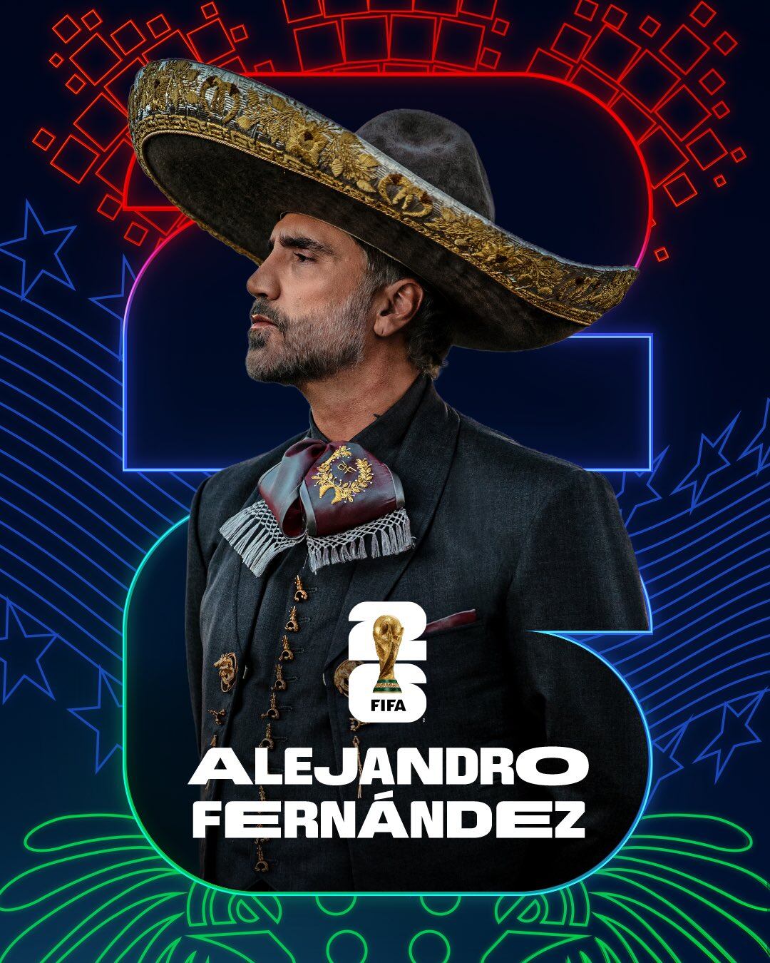 Alejandro Fernández llama “un honor” representar a México en el Mundial 2026