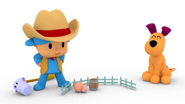 Pocoyó por Día de la Bandera