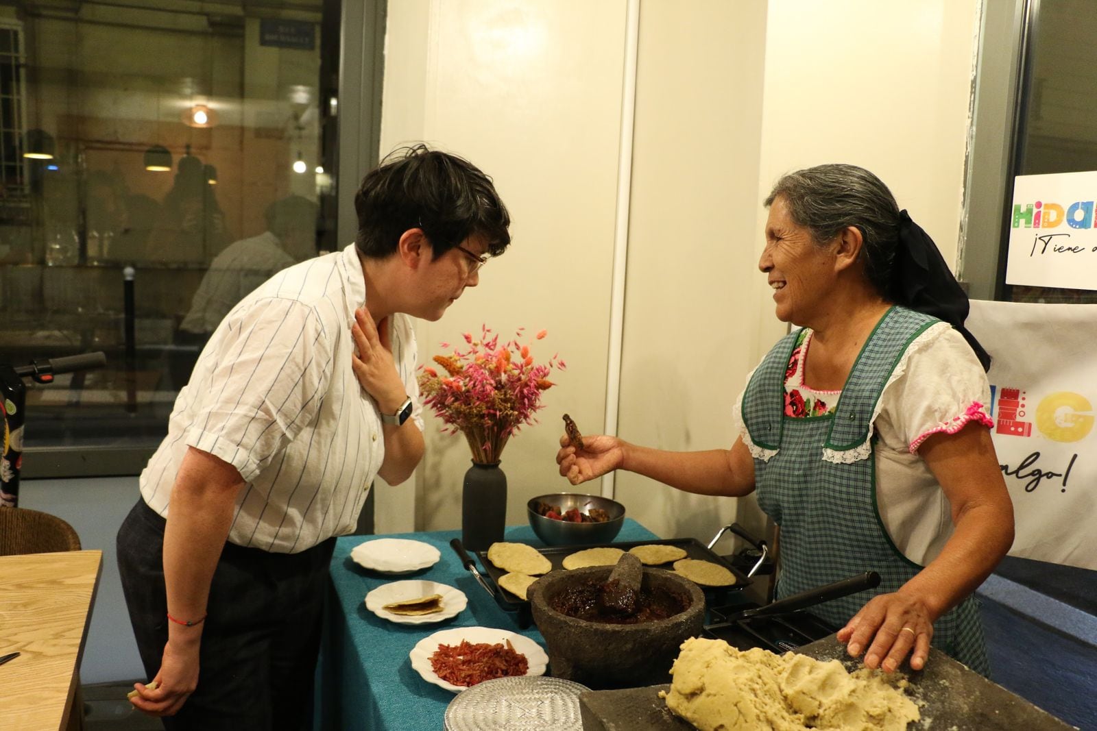 Luisa Anaya, cocinera tradicional de Hidalgo