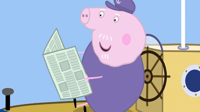 Dibujos Abuelo Cerdito Peppa Pig