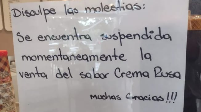 Restaurante retira la ensalada rusa