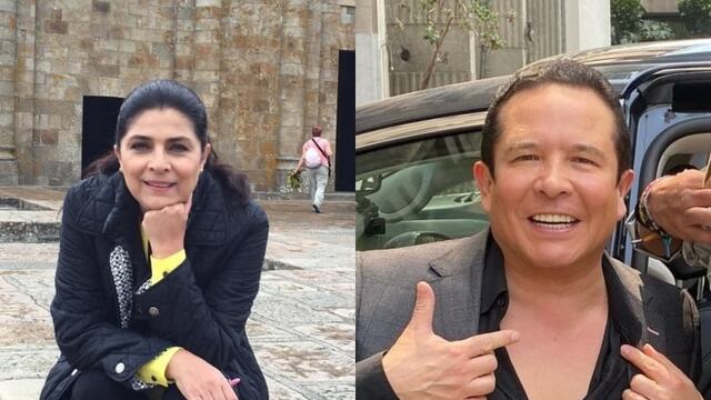 Victoria Ruffo y Gustavo Adolfo Infante.