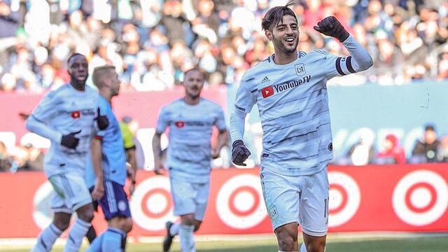 Vela marcó dos goles ante el NYCFC
