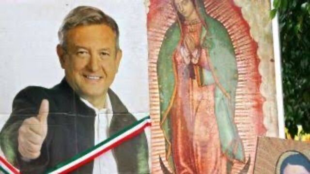 AMLO y la Virgen