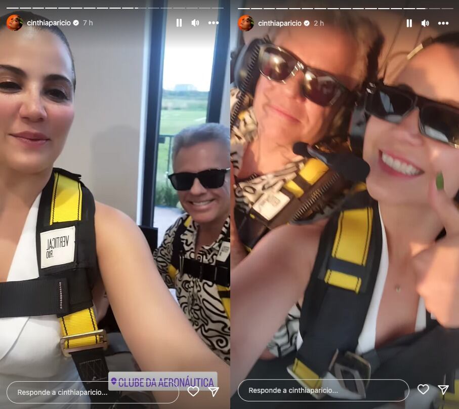 Cinthia Aparicio y Alexis Ayala se van de vacaciones a Brasil