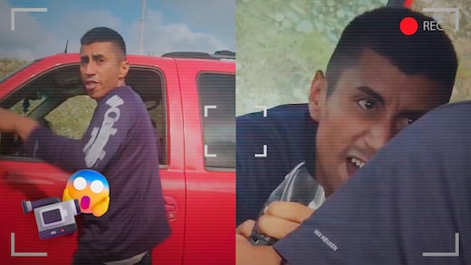 Familia graba asalto a automovilista en la autopista Monterrey–Reynosa