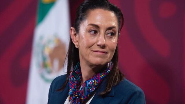 Claudia Shienbaum aparece en la última mañanera de AMLO del 2022