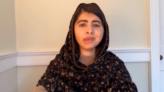 Malala Yousafzai, Premio Nobel de la Paz donará 300 mil dólares a organizaciones que brinden ayuda humanitaria al pueblo de Palestina.