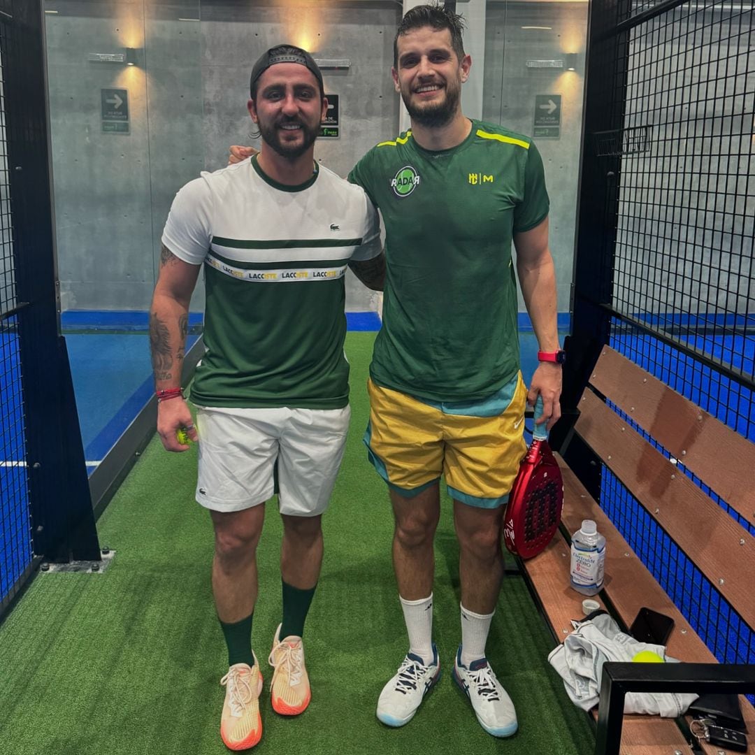 Adrián Marcelo y Luis ‘Potro’ Caballero
