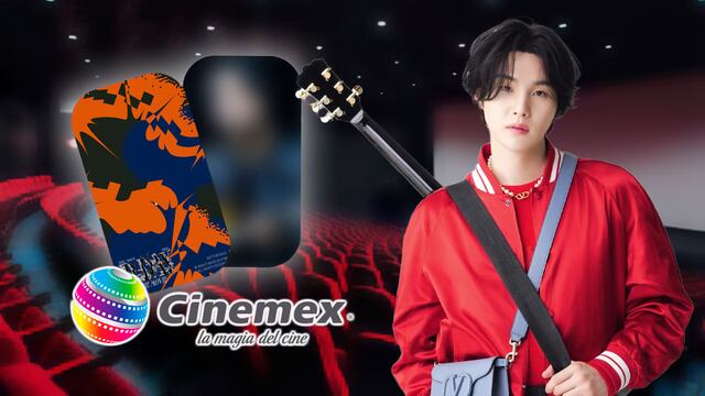 Ya puedes recoger tu photocard de Suga en Cinemex