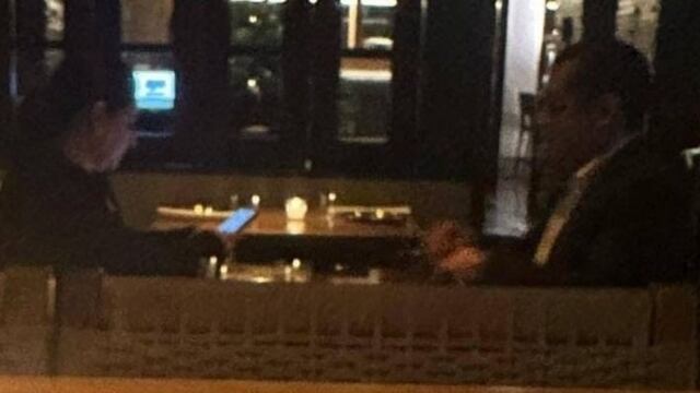 Mónica Soto y Sergio Gutiérrez Luna se reunieron