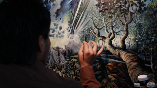 Su obra es un respiro en un mundo donde el arte conceptual parece dominar.