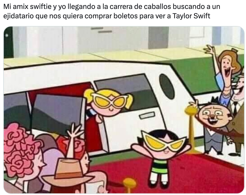 Fans en México de Taylor Swift hacen sold out para una carrera de caballos