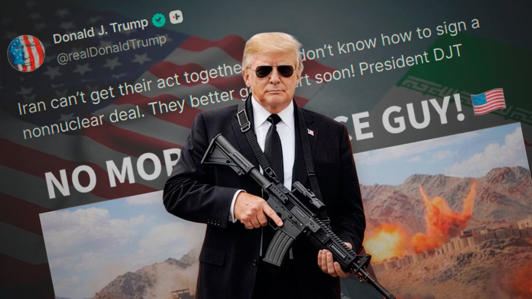 Trump se impacienta con Irán: “No más chico bueno”