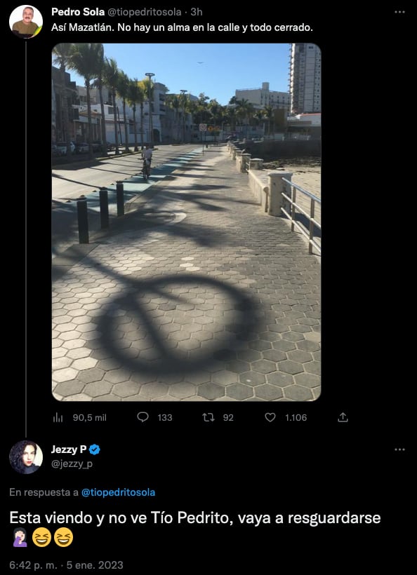 Pedro Sola muestra cómo está Mazatlán tras la detención de Ovidio Guzmán