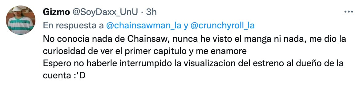 Estreno Chainsaw Man