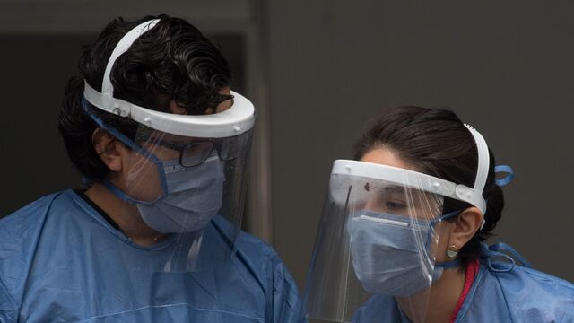 Médicas en hospital de la CDMX.