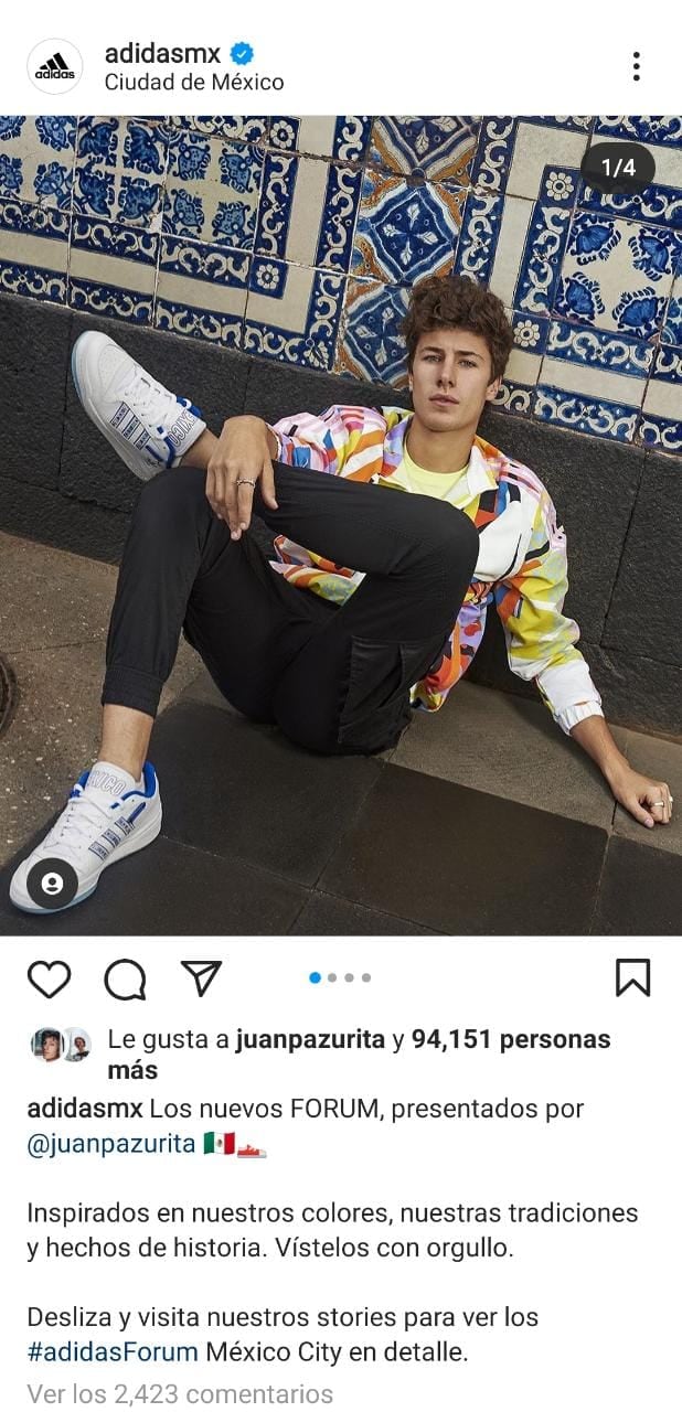 Publicación de Instagram