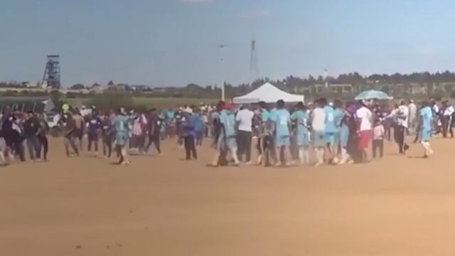 Un muerto en pelea de futbol.