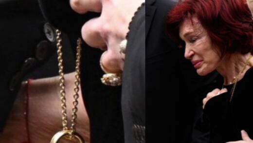 El funeral de Ozzy Osbourne nos regaló una conmovedora foto de Sharon Osbourne, su esposa por 43 años