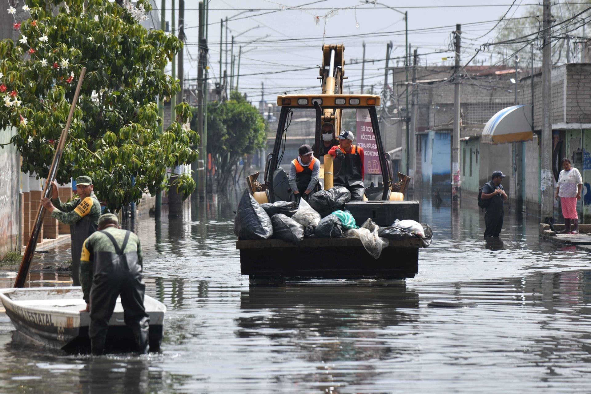 Inundaciones en Chalco