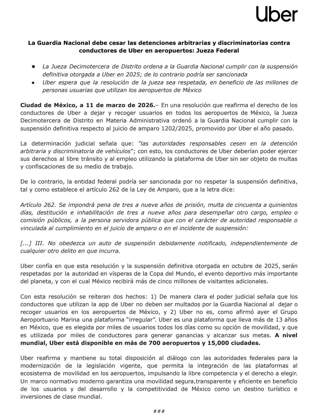 Taxistas liberan accesos de AICM tras acuerdo con autoridades