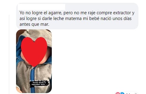 Seguidora comparte experiencia de lactancia con Yuya.