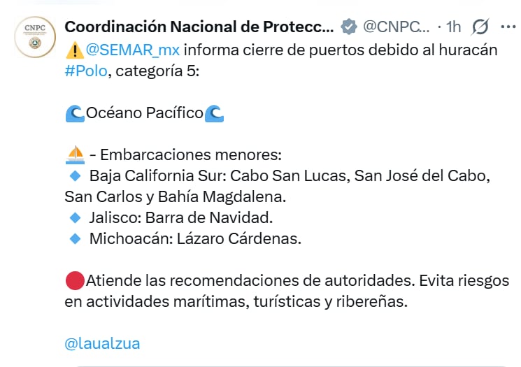 Semar comunicado