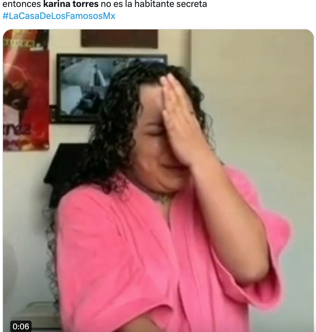 Memes reaccionan a la ausencia de Karina Torres en La Casa de los Famosos México 2024