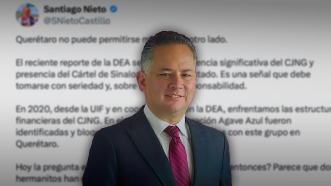 Santiago Nieto exige acciones contra CJNG y Cártel de Sinaloa en Querétaro
