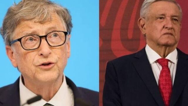 Bill Gates y AMLO